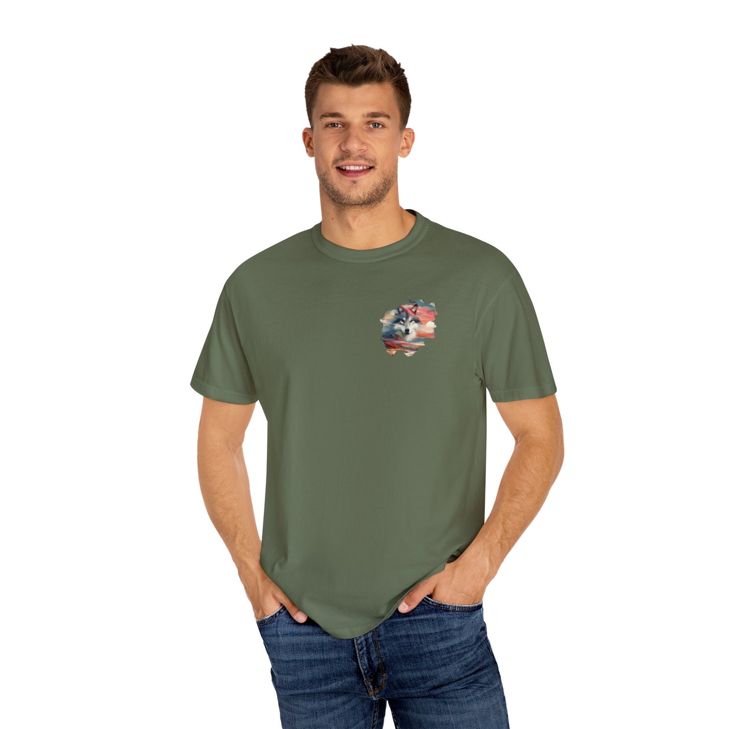 Desert Wolf Printed Tee