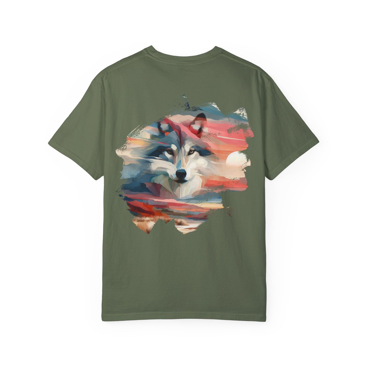 Desert Wolf Printed Tee