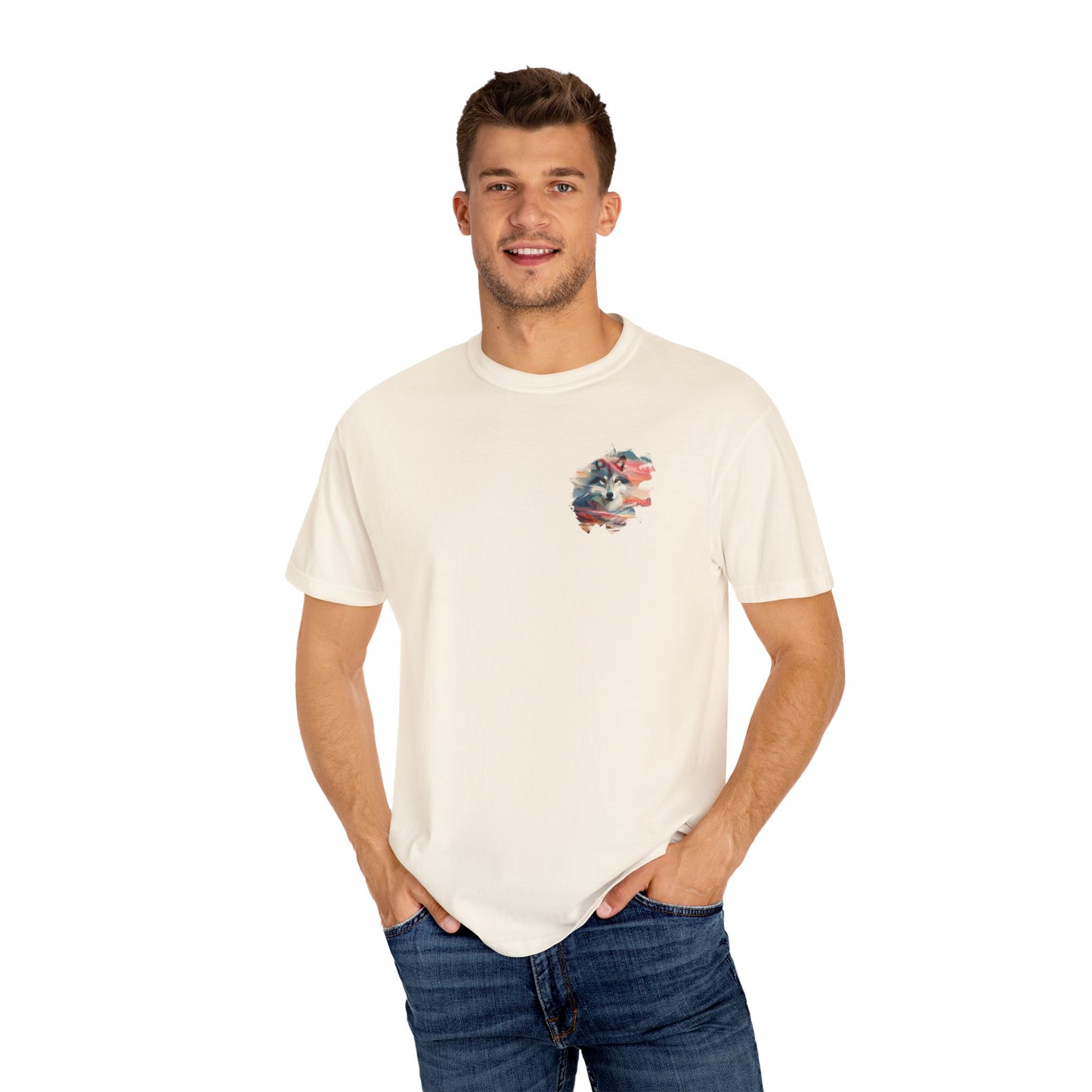 Desert Wolf Printed Tee