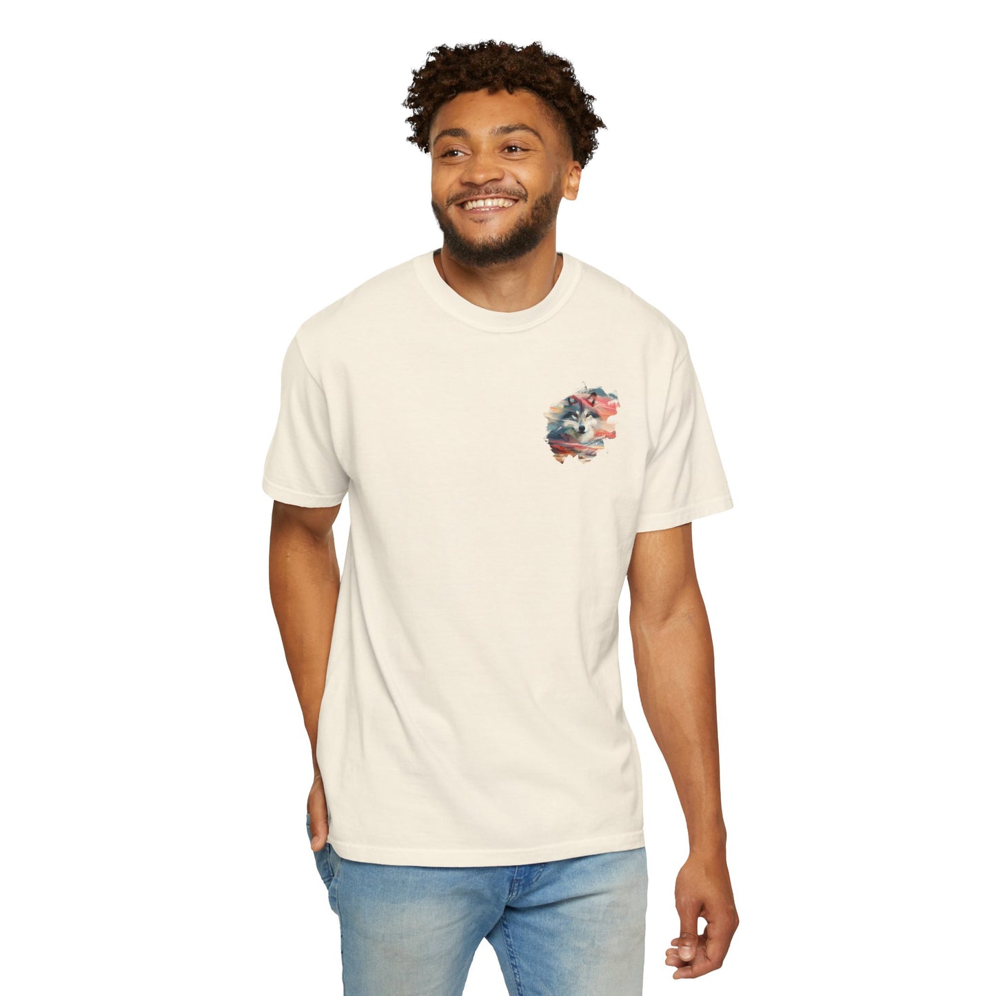 Desert Wolf Printed Tee