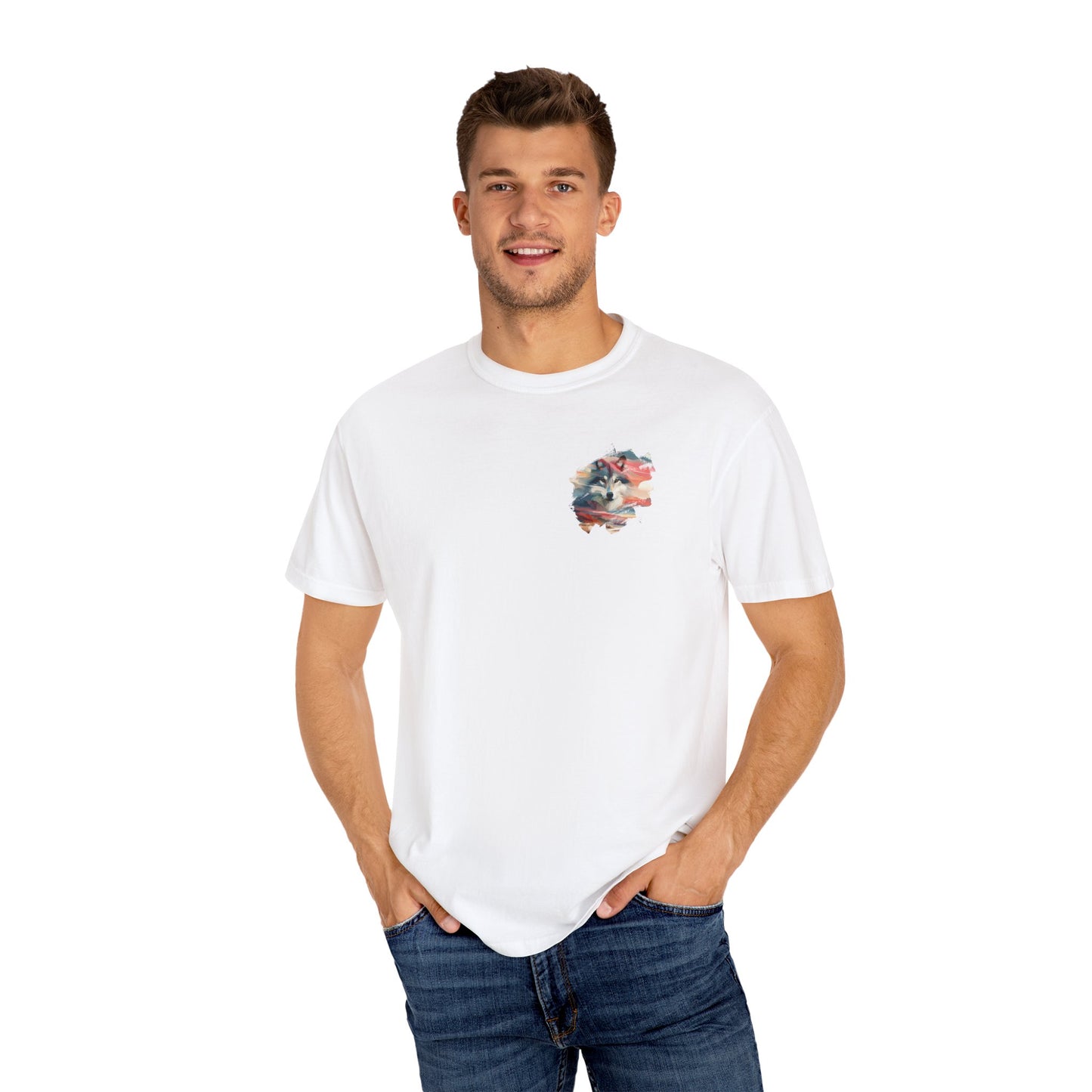 Desert Wolf Printed Tee