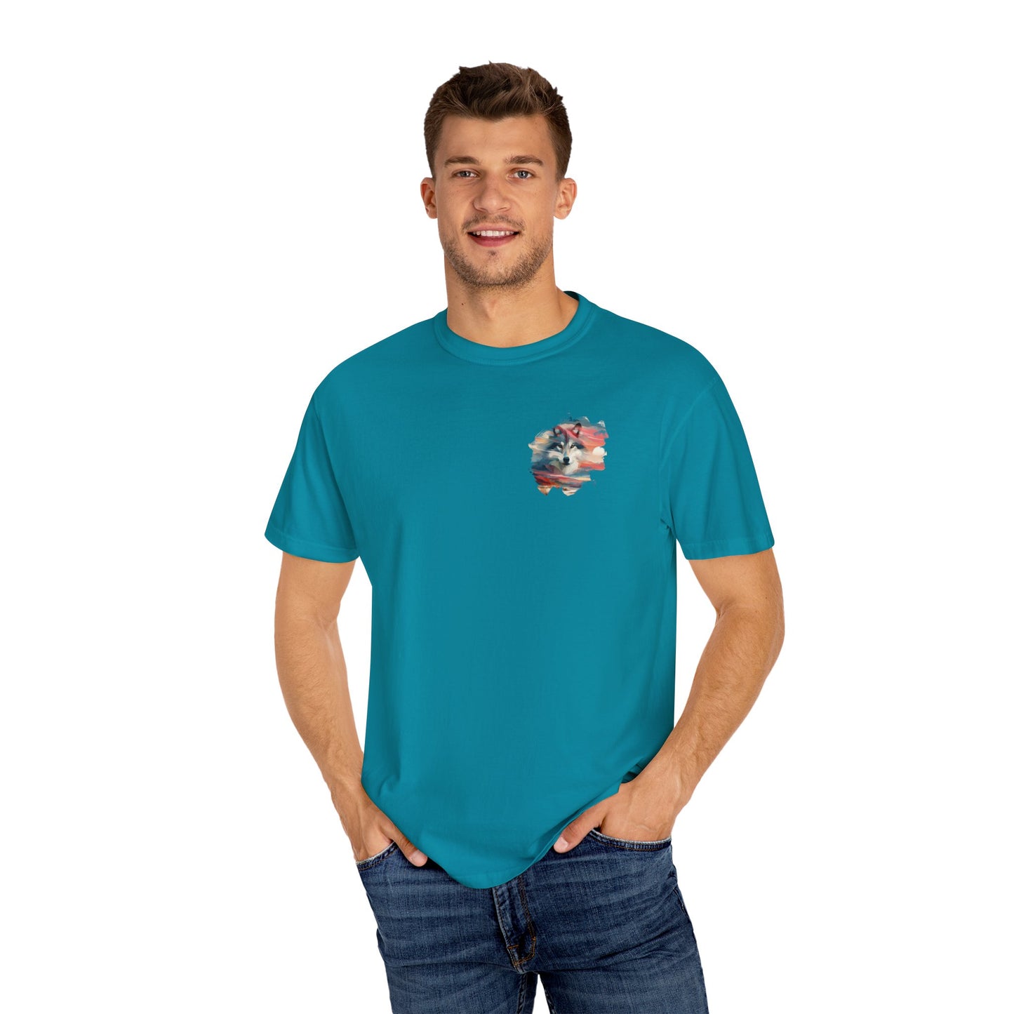 Desert Wolf Printed Tee