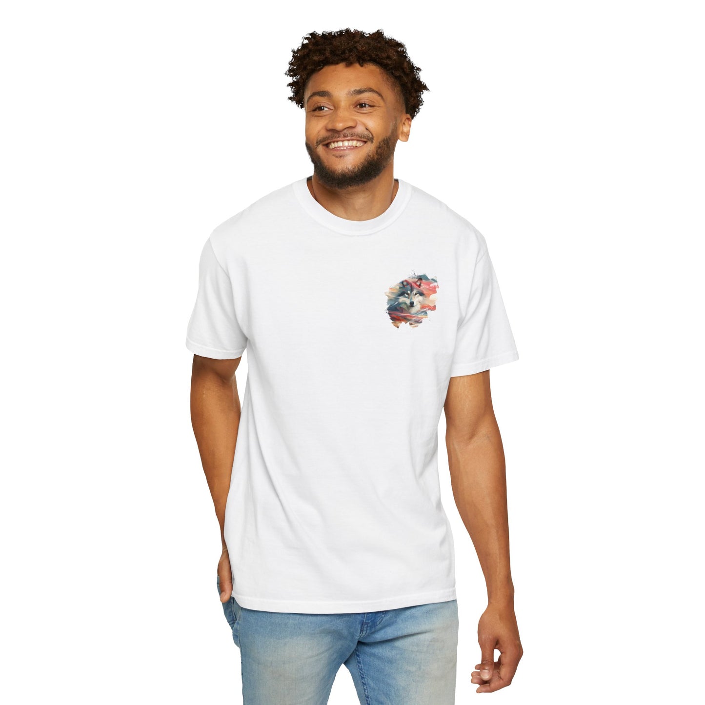 Desert Wolf Printed Tee