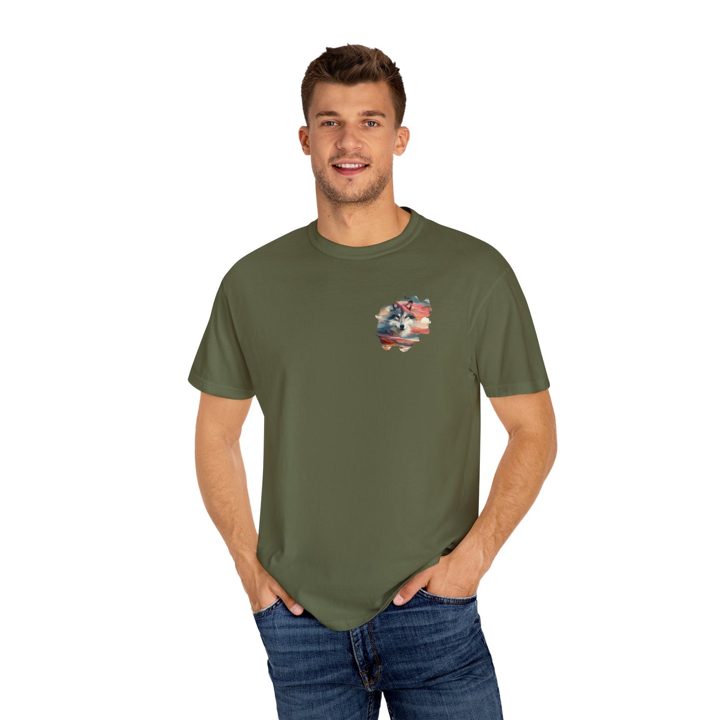 Desert Wolf Printed Tee