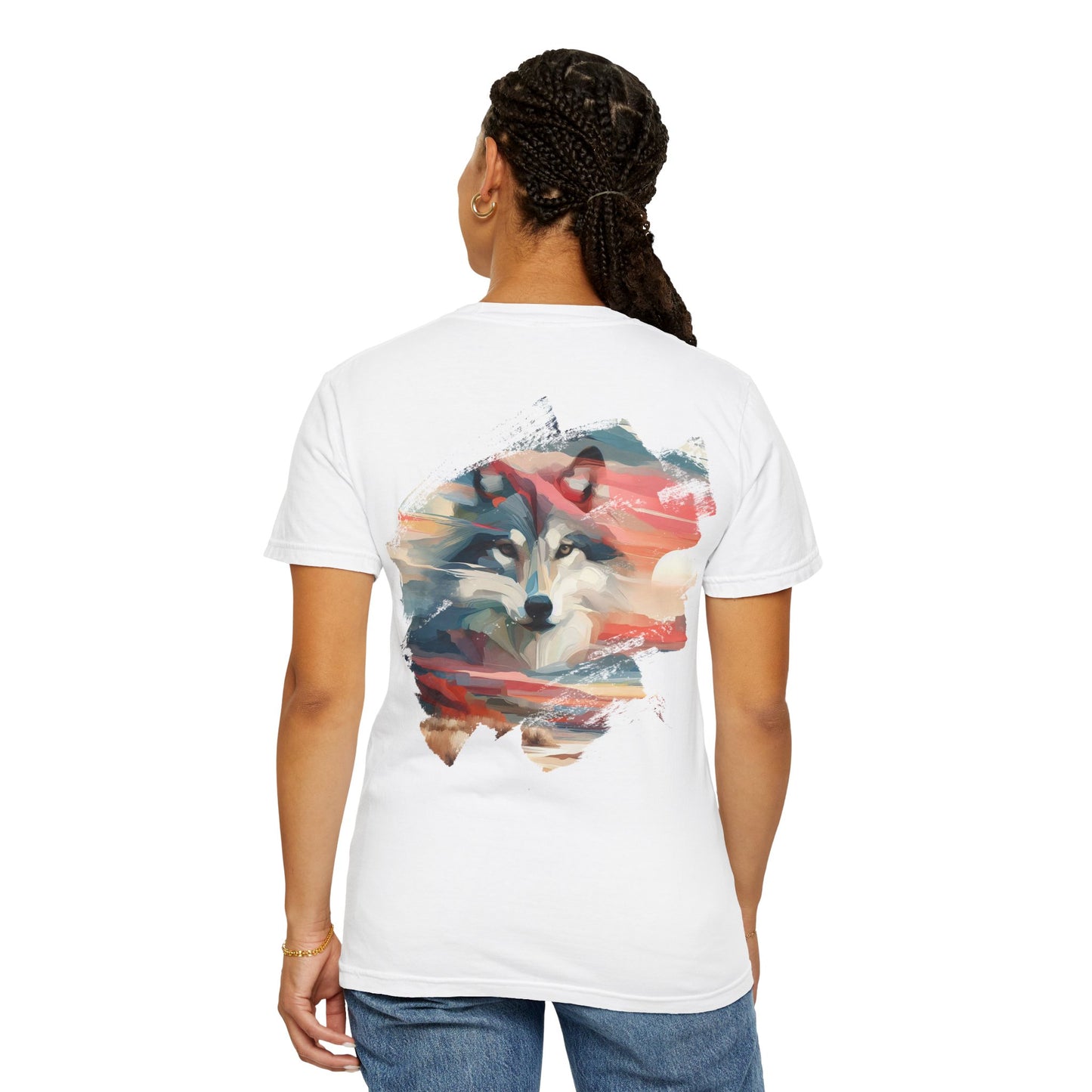 Desert Wolf Printed Tee