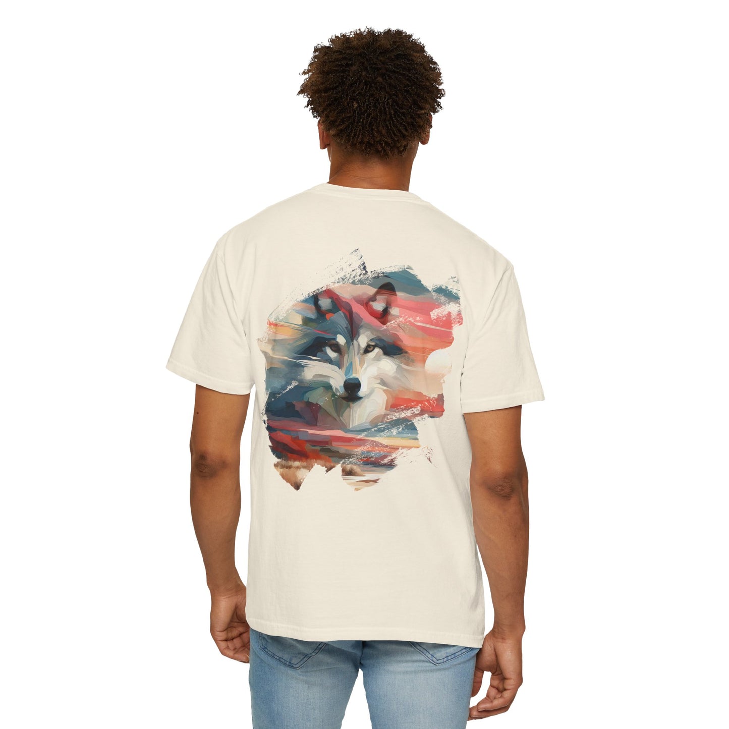 Desert Wolf Printed Tee