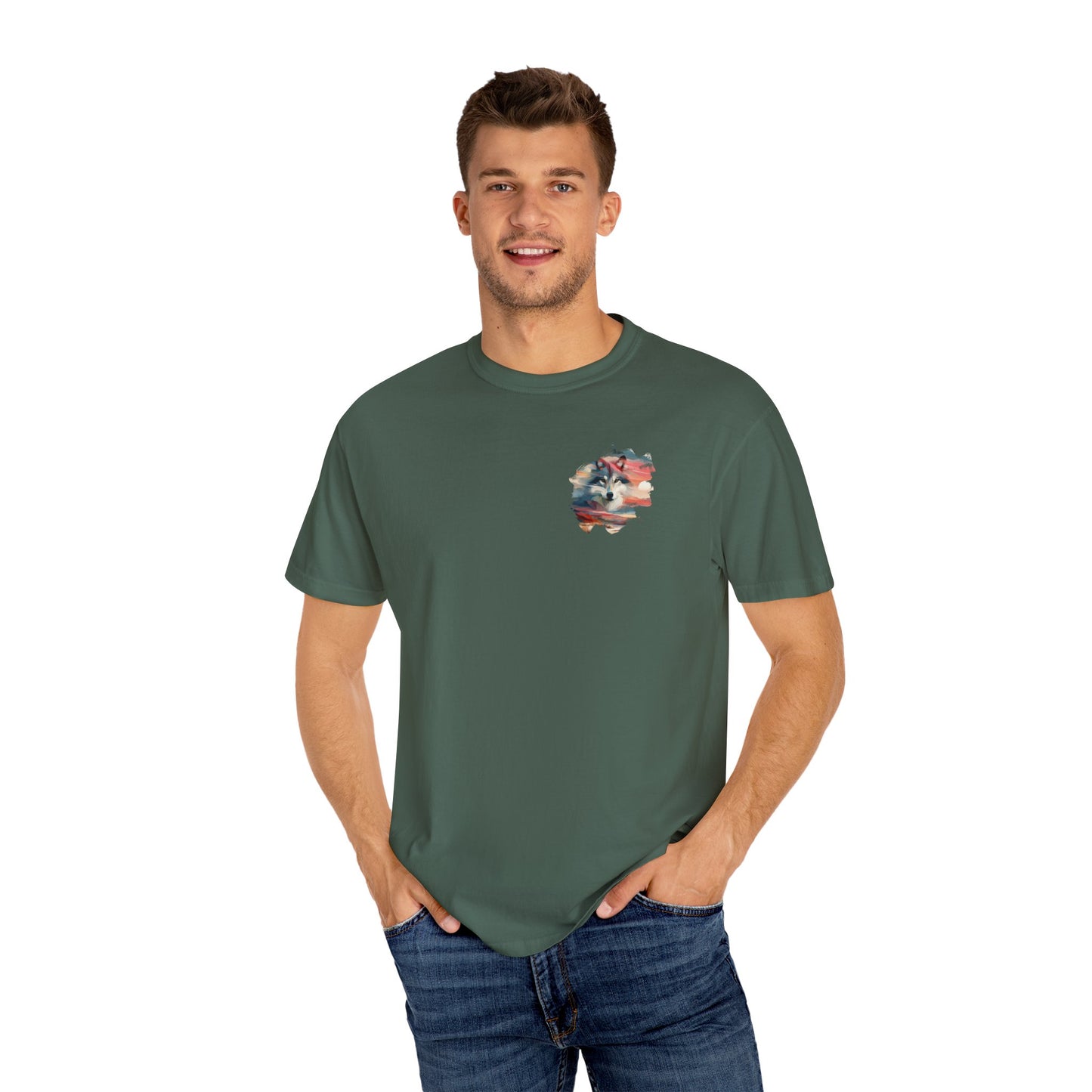 Desert Wolf Printed Tee