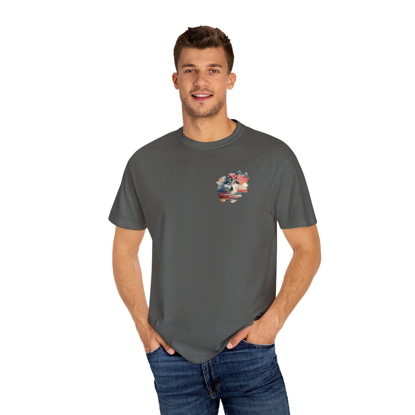 Desert Wolf Printed Tee