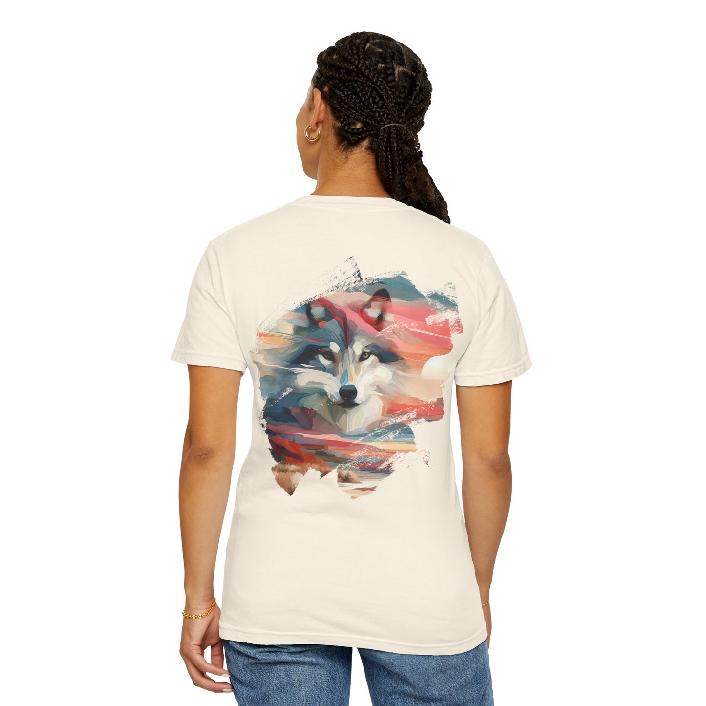 Desert Wolf Printed Tee