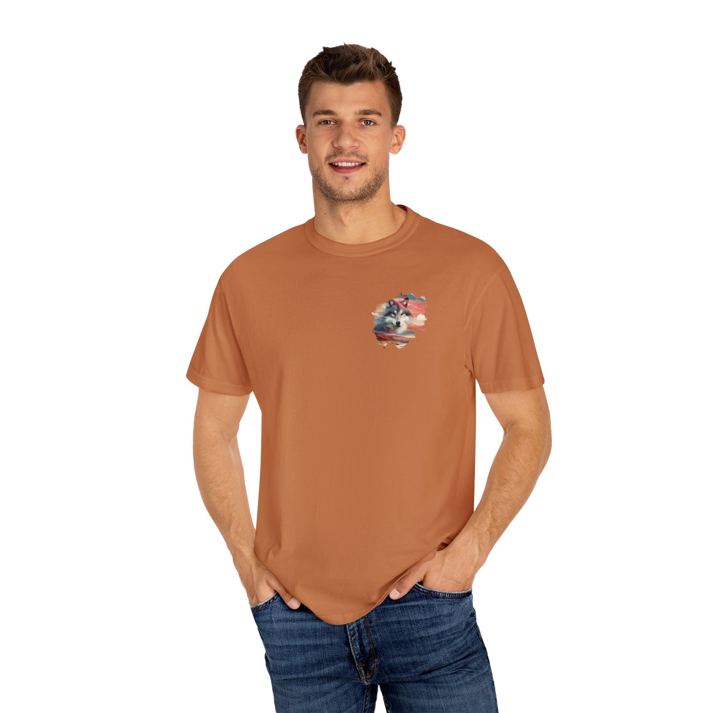 Desert Wolf Printed Tee