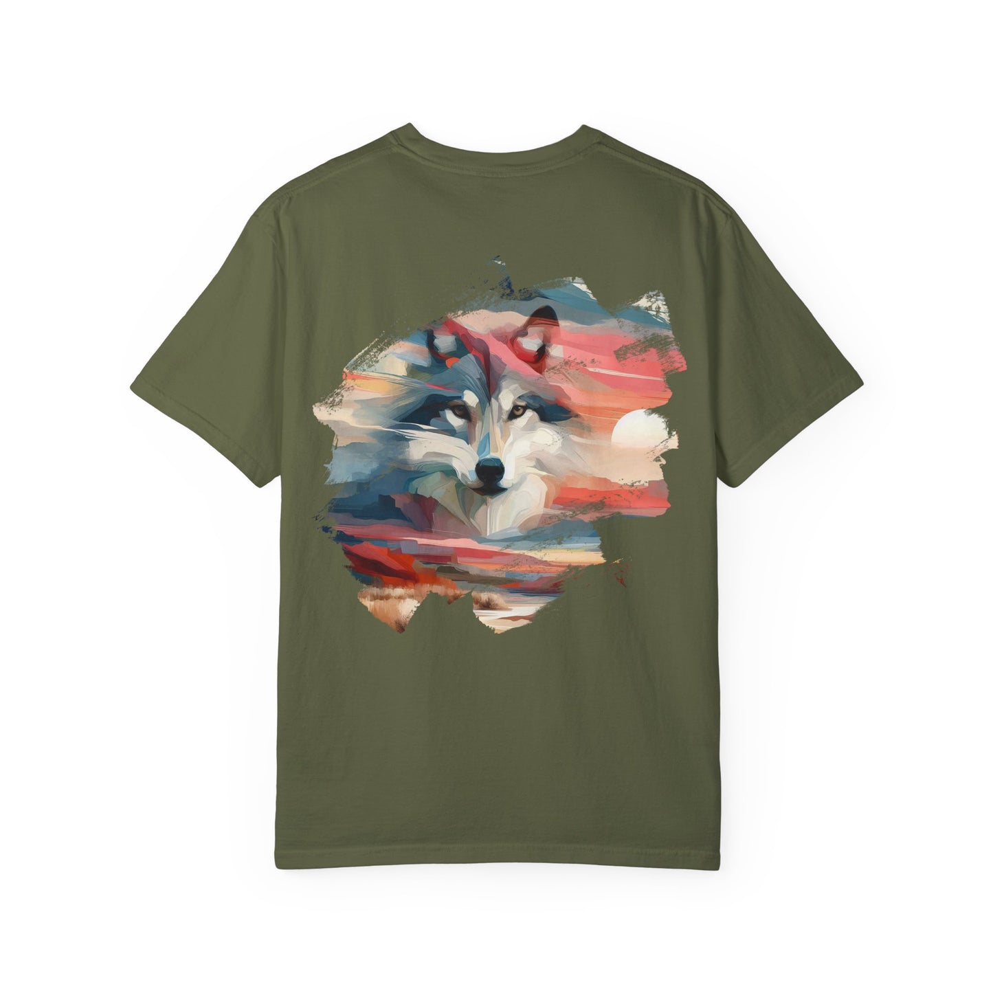 Desert Wolf Printed Tee