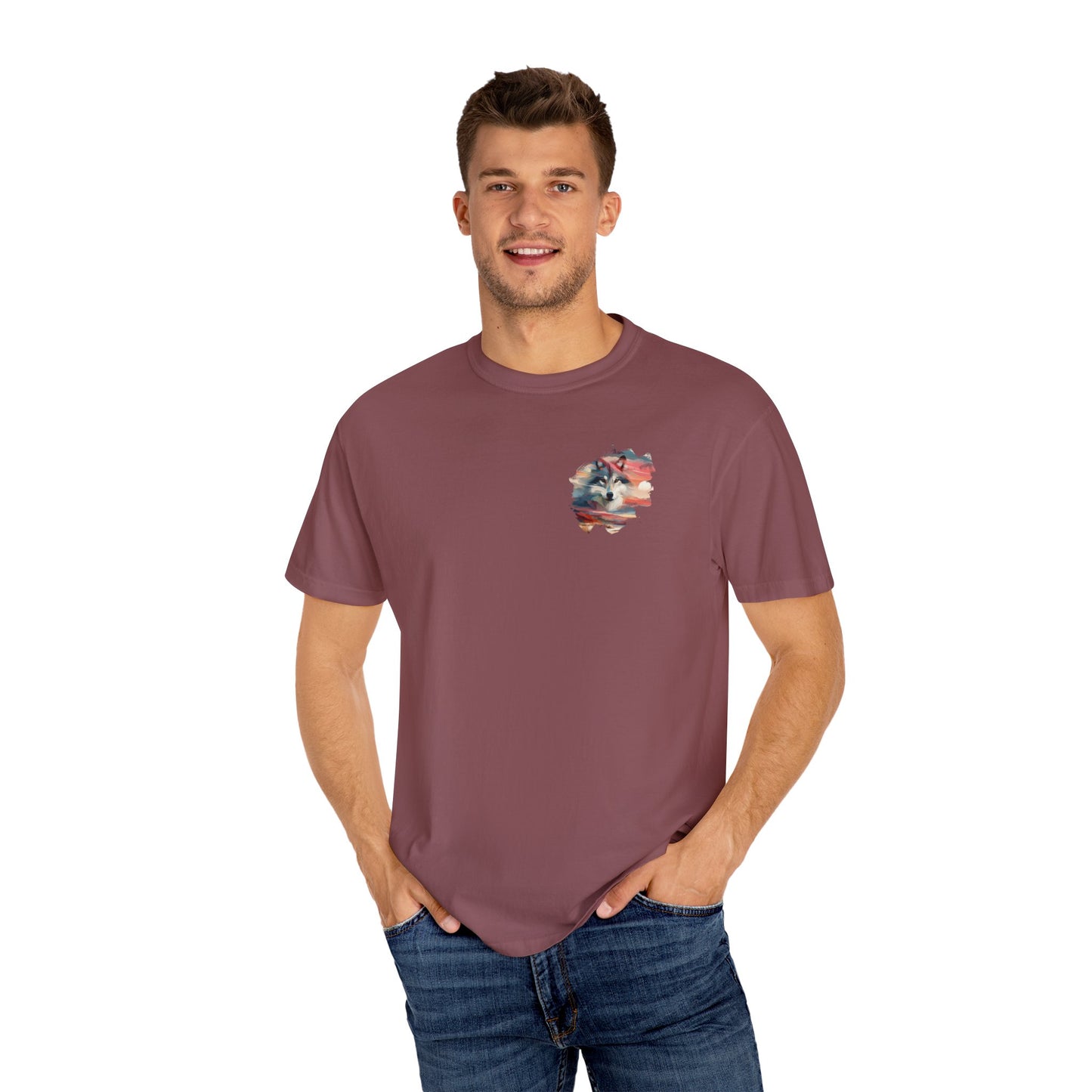 Desert Wolf Printed Tee