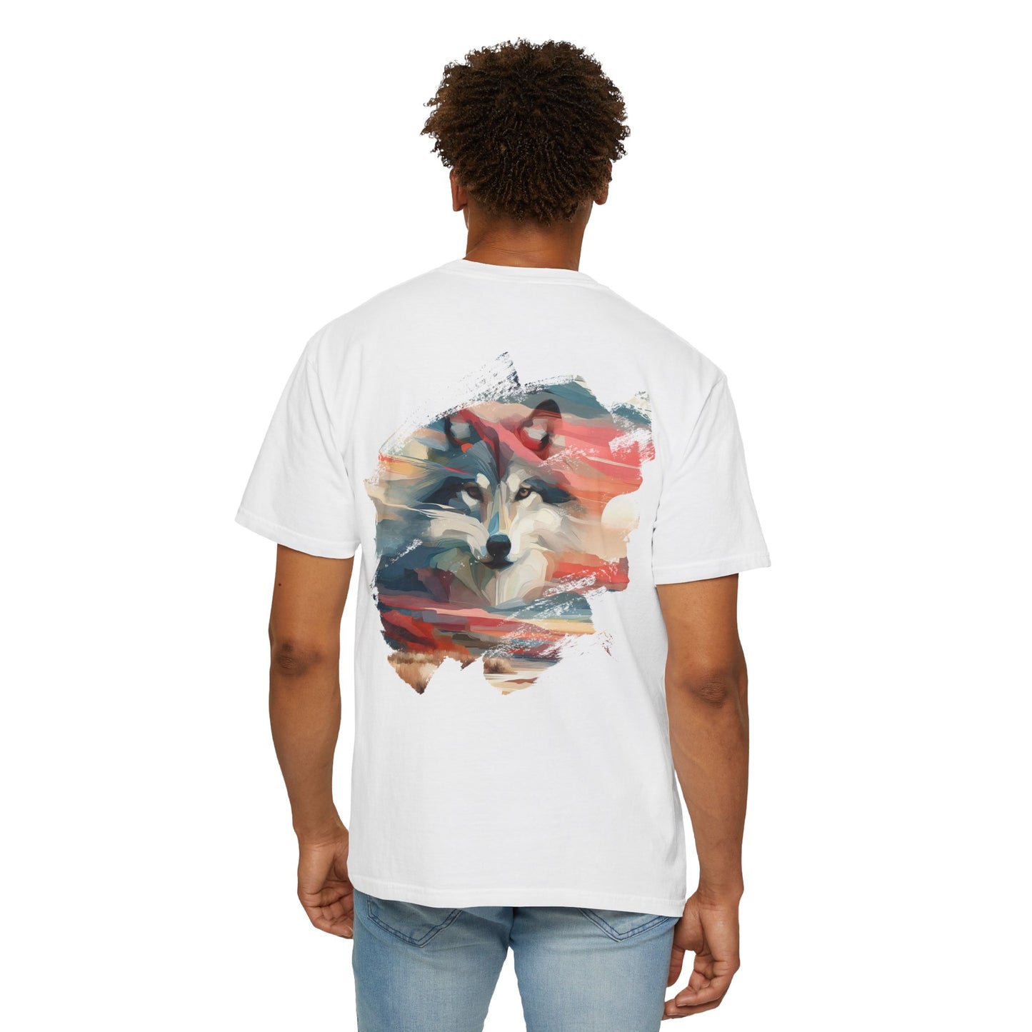 Desert Wolf Printed Tee