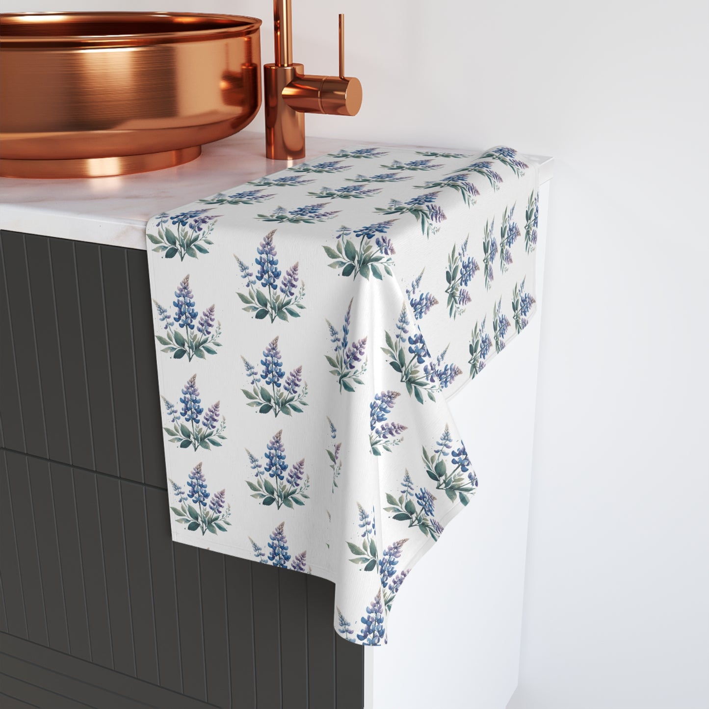 Hand Towel - Bluebonnet Kitchen Towel