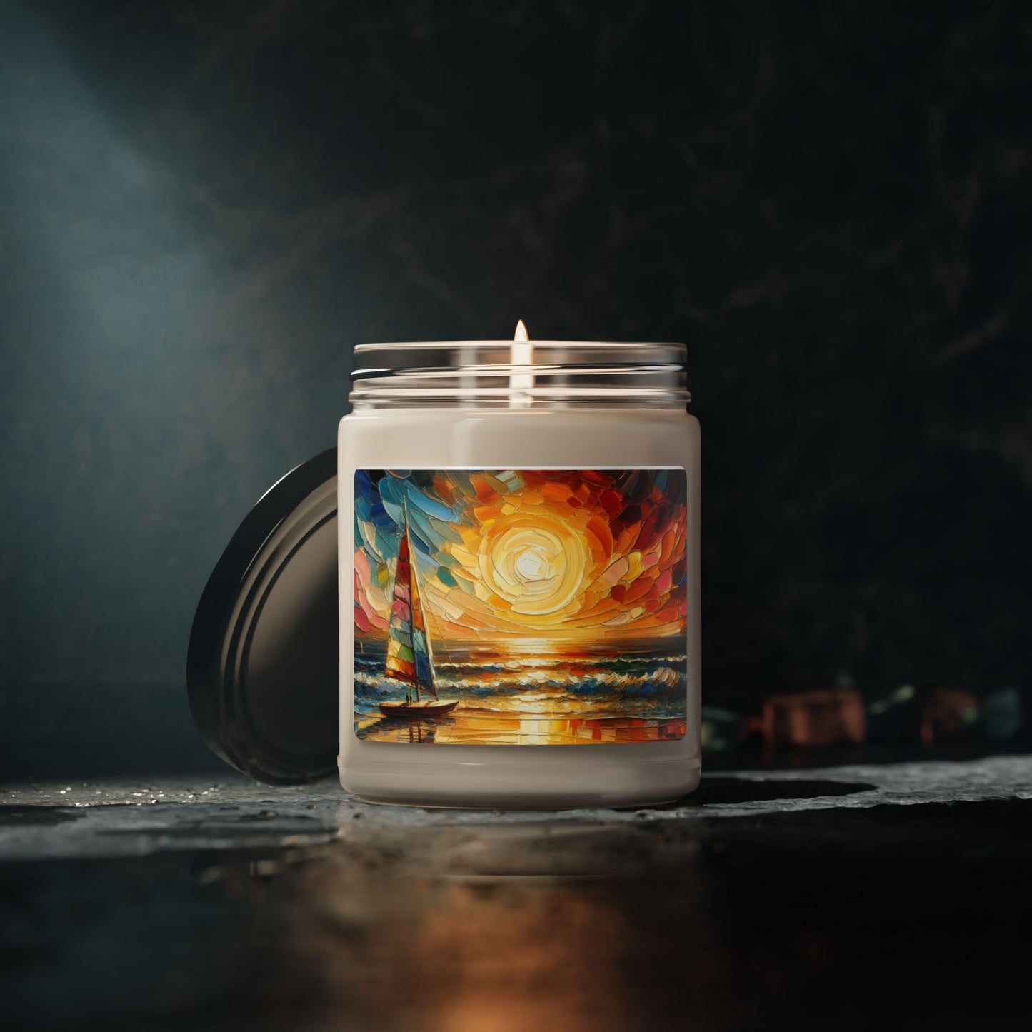 Rainbow Sunset, 9oz Soy Candle